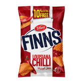 Tiffany Finns Louisiana Chilli Chips 36g